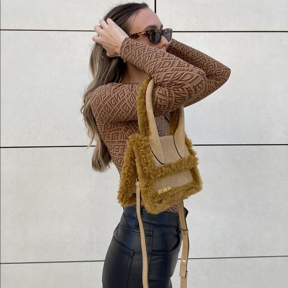 Fendi x Skims Mock Neck Long Sleeve Bodysuit - Picture 11 of 16